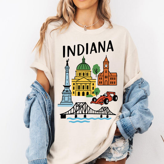 Indiana State Graphic Tee