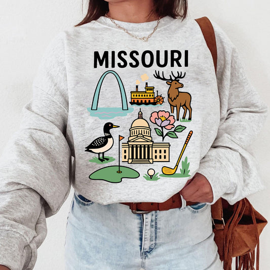 Missouri Show-Me State Sweatshirt