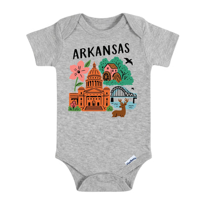 Arkansas Natural State Kids T-Shirt