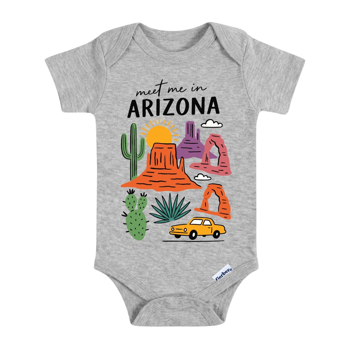 Arizona Baby Onesie® - Kids Vacation T-Shirt