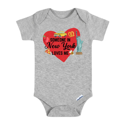 Someone in New York Loves Me Baby ONESIE®