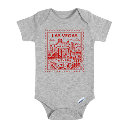 Las Vegas Nevada Baby Vintage Postage Stamp ONESIE®