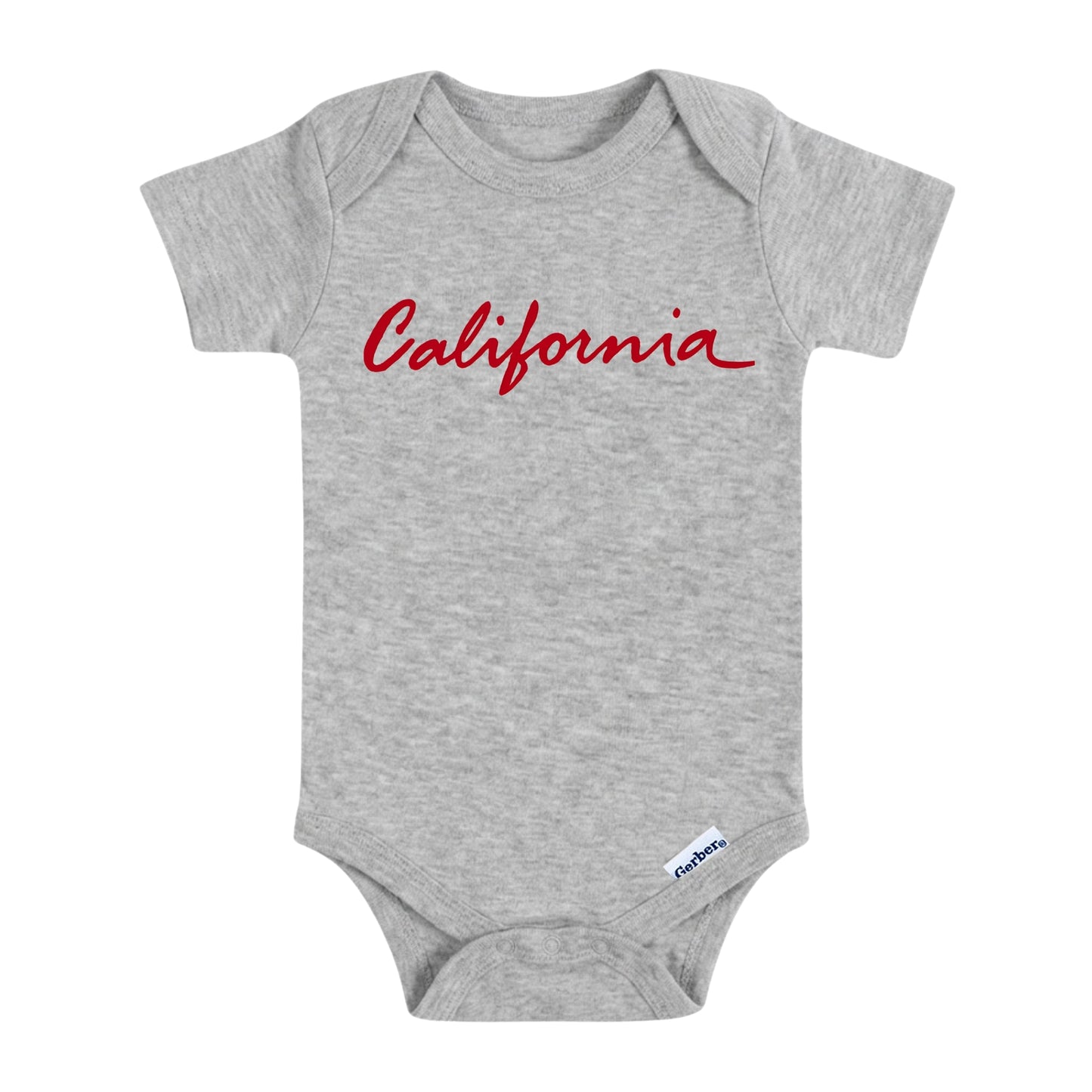 Minimal California Baby Bodysuit for Boys and Girls
