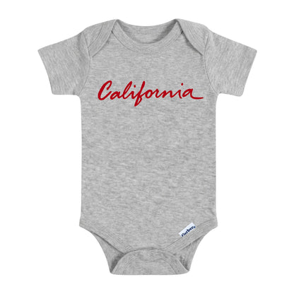 Minimal California Baby Bodysuit for Boys and Girls