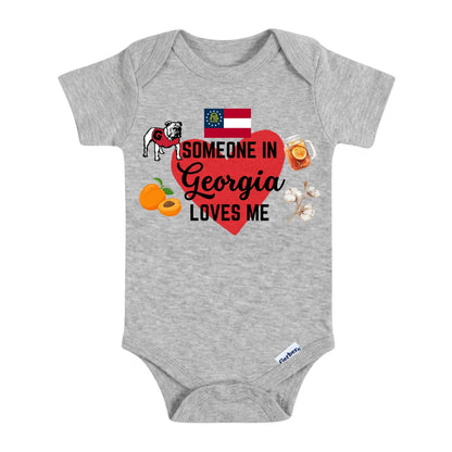 Someone in Georgia Loves Me Baby ONESIE®