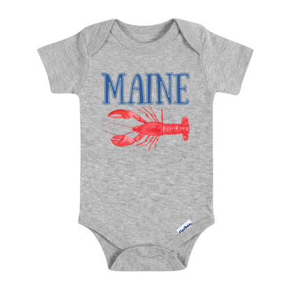 Maine Baby ONESIE ®, Baby Bodysuit for Boys Girls, Maine Newborn Gifts