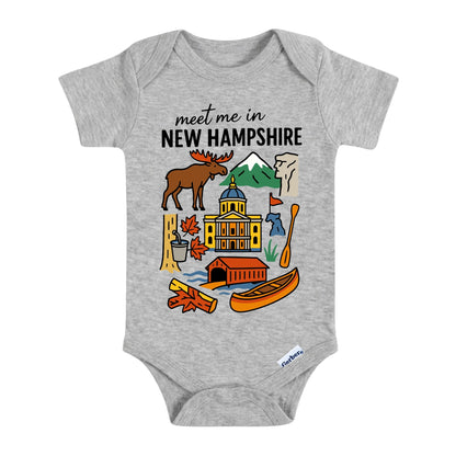 New Hampshire Baby Onesie® - Kids Vacation T-Shirt