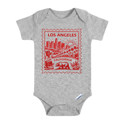 Los Angeles California Baby Vintage Postage Stamp ONESIE®
