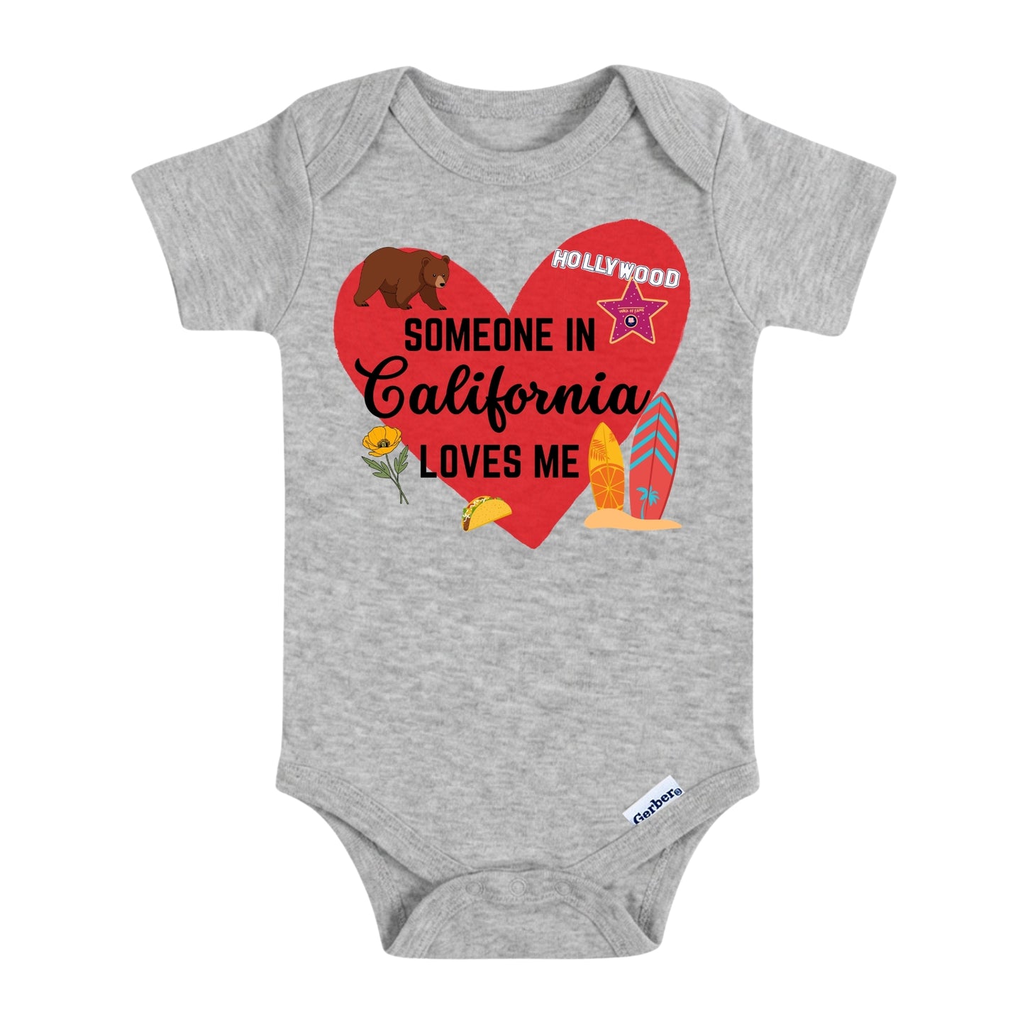 Someone in California Loves Me Baby ONESIE®