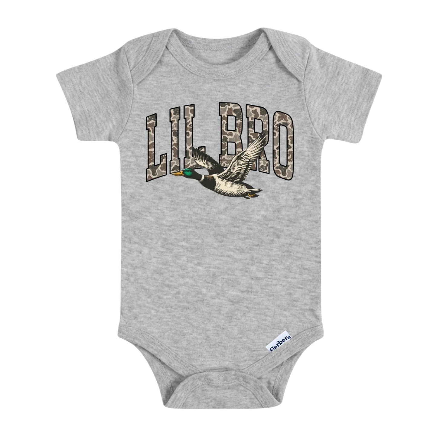 Lil Bro Mallard Duck Hunting Baby ONESIE®