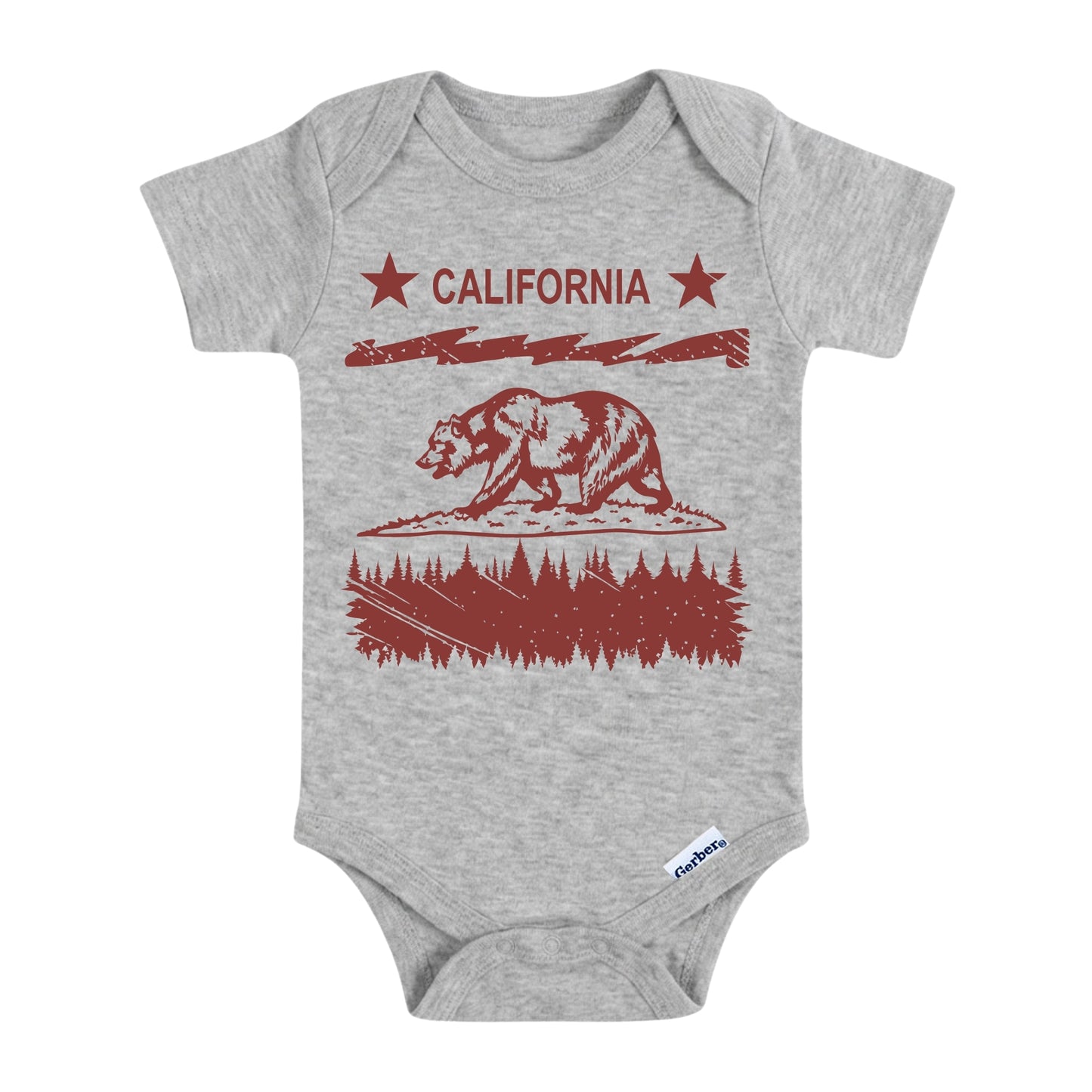 California Bear  Baby Onesie ® – California Toddler Tee for Boys and Girls