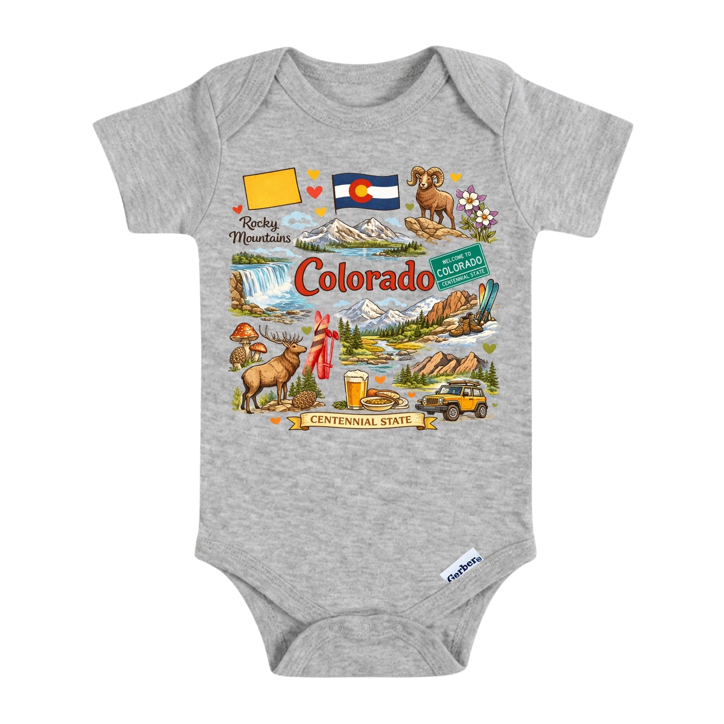Colorado Centennial State Baby ONESIE®