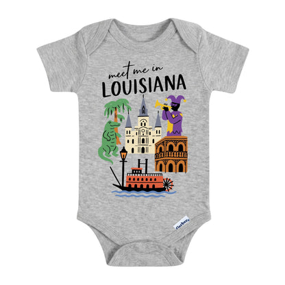 Louisiana Baby Onesie® - Kids Vacation T-Shirt