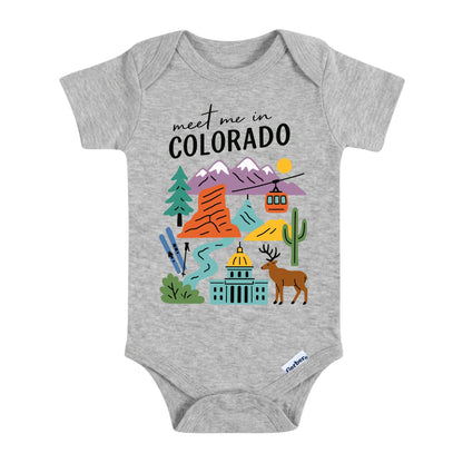 Colorado Baby Onesie ® - Denver Kids Vacation T-Shirt