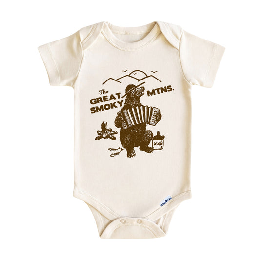 Great Smoky Mountains Bear Baby ONESIE®