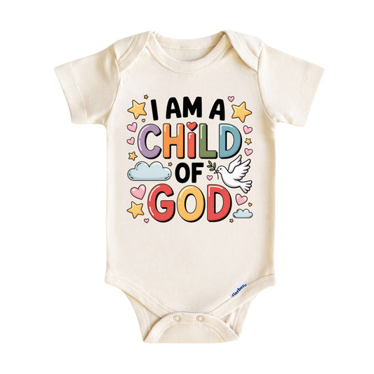 I Am A Child of God Baby ONESIE®