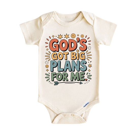 God's Got Big Plans For Me Baby ONESIE®
