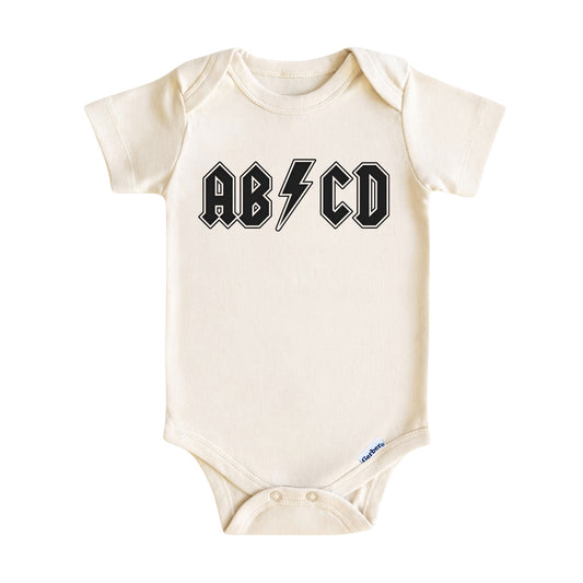 AB/CD Rock - Heavy Metal Baby ONESIE®
