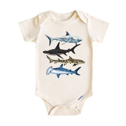 Shark Species Ocean Life Baby ONESIE®