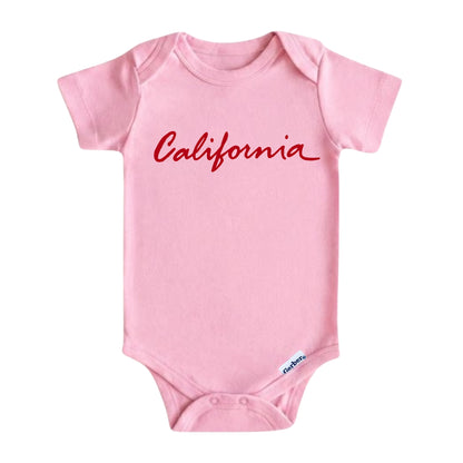 Minimal California Baby Bodysuit for Boys and Girls