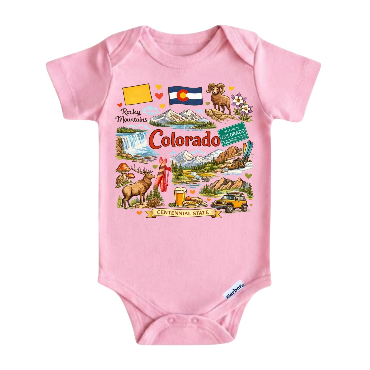 Colorado Centennial State Baby ONESIE®