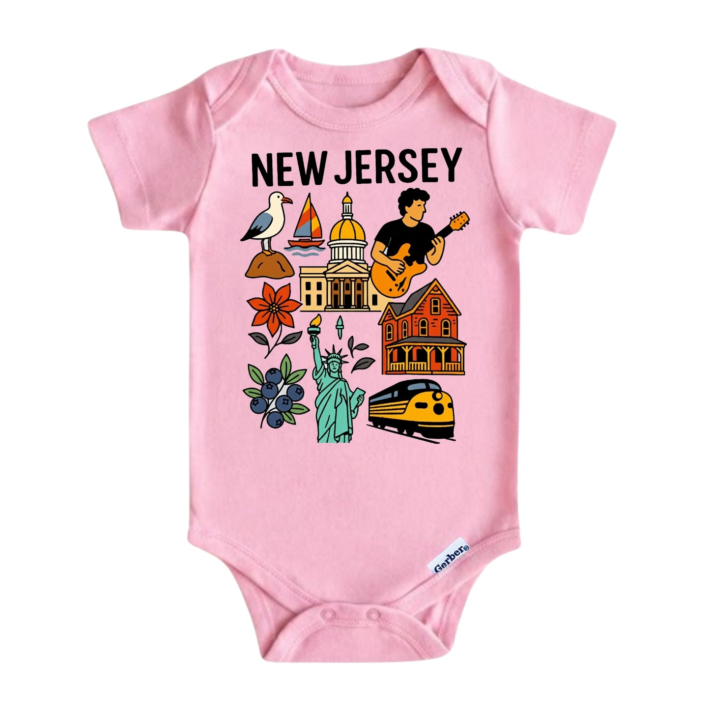 New Jersey Garden State Kids T-Shirt