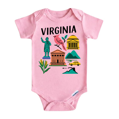 Virginia State Kids T-Shirt
