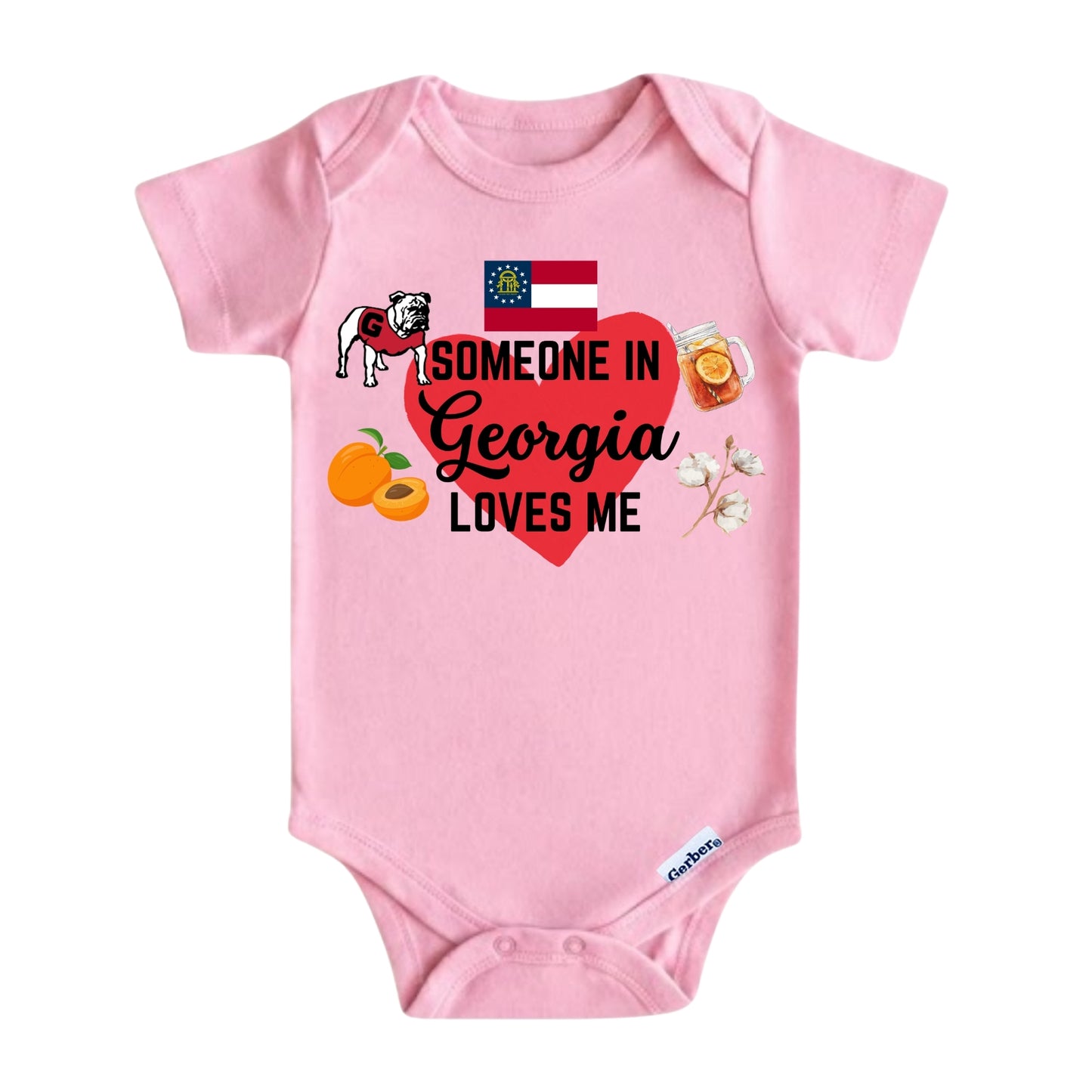 Someone in Georgia Loves Me Baby ONESIE®