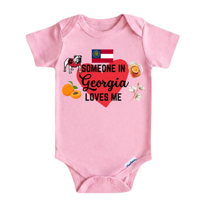 Someone in Georgia Loves Me Baby ONESIE®