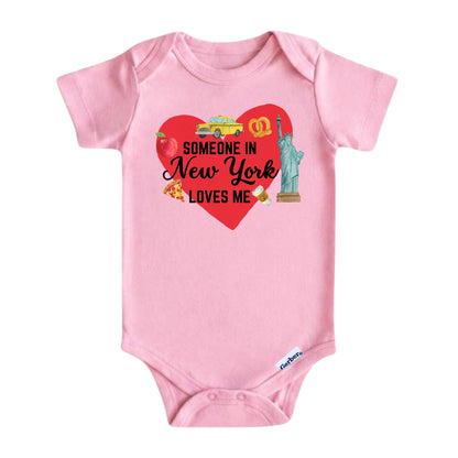Someone in New York Loves Me Baby ONESIE®