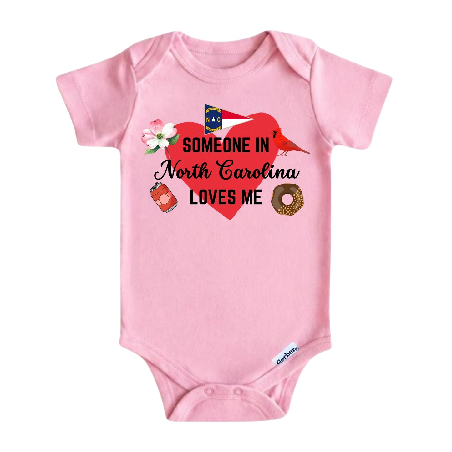 Someone in North Carolina Loves Me Baby ONESIE®