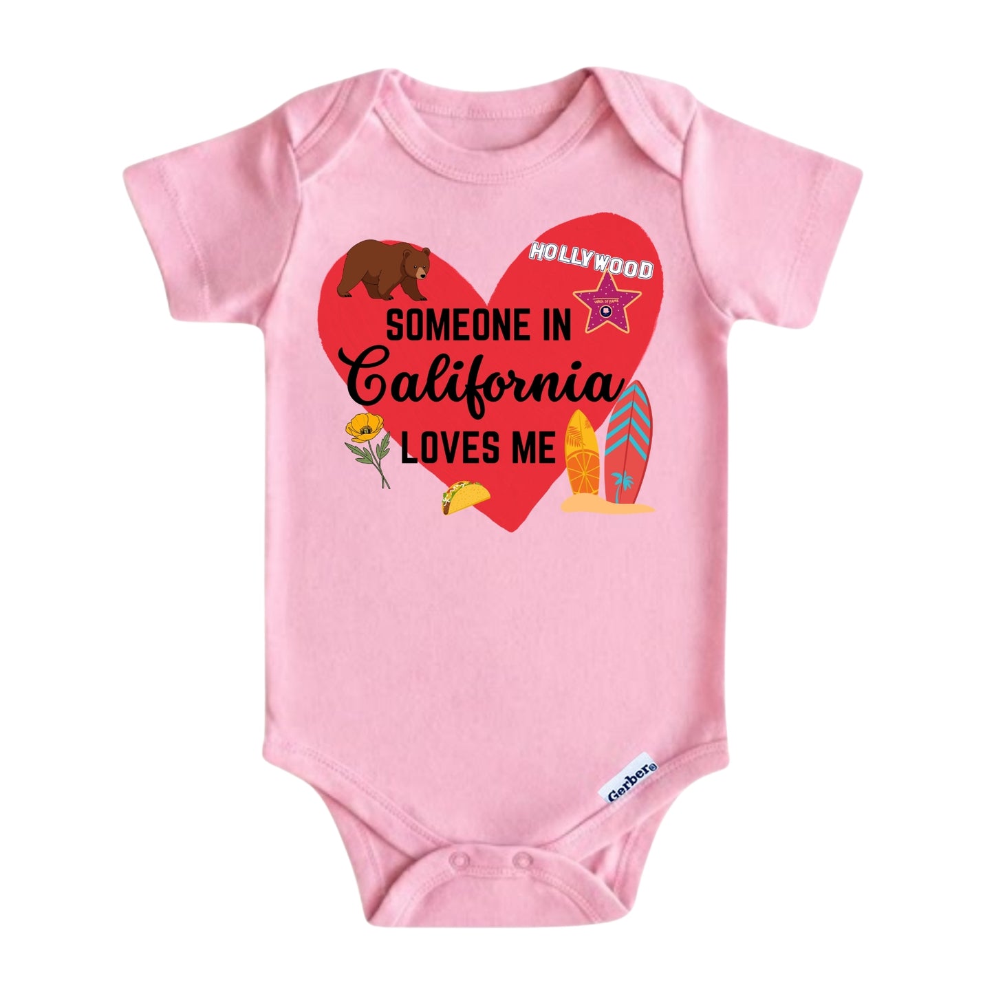 Someone in California Loves Me Baby ONESIE®