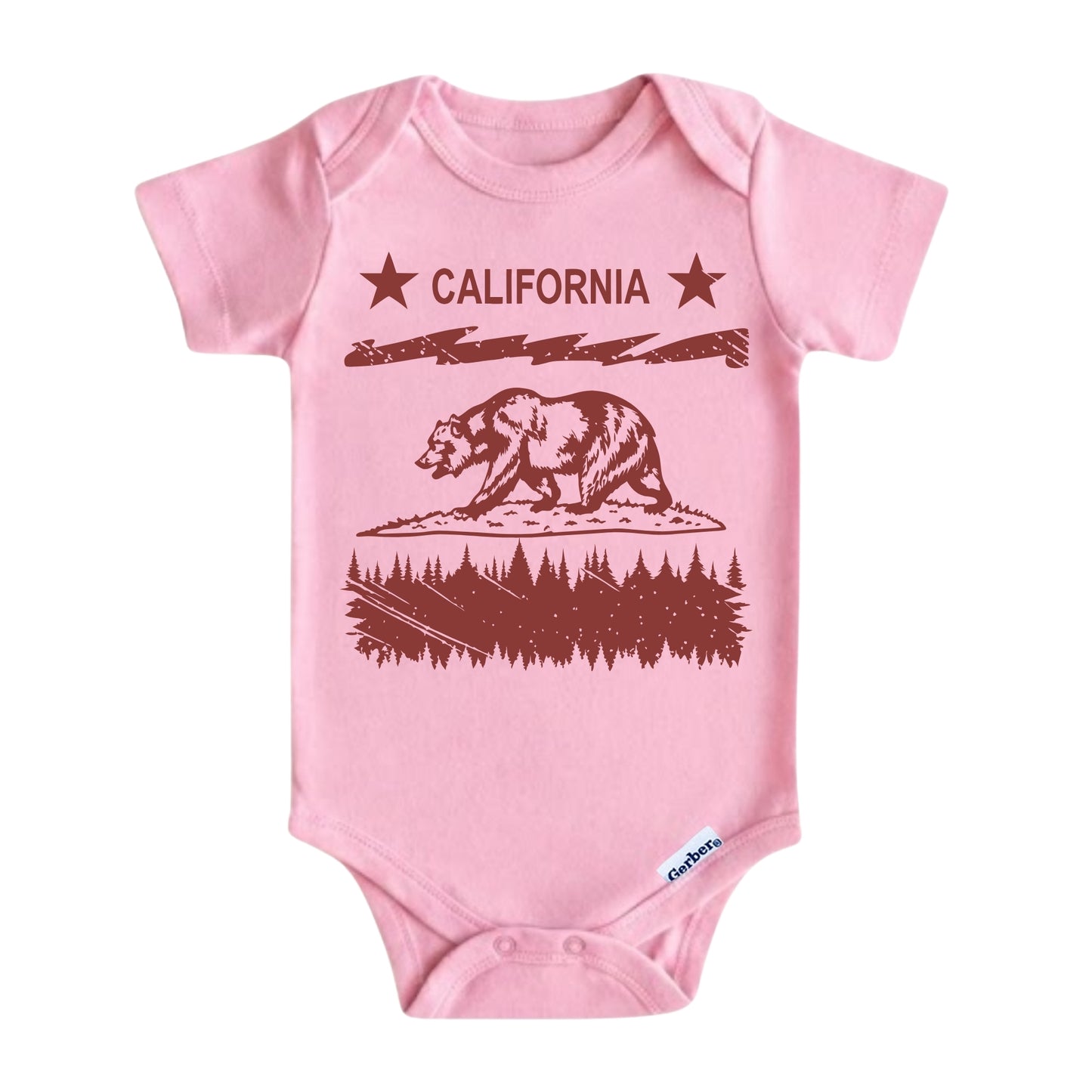 California Bear  Baby Onesie ® – California Toddler Tee for Boys and Girls