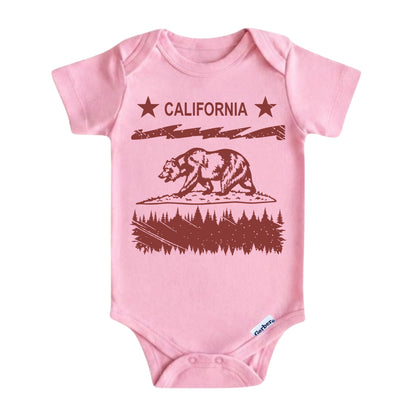 California Bear  Baby Onesie ® – California Toddler Tee for Boys and Girls