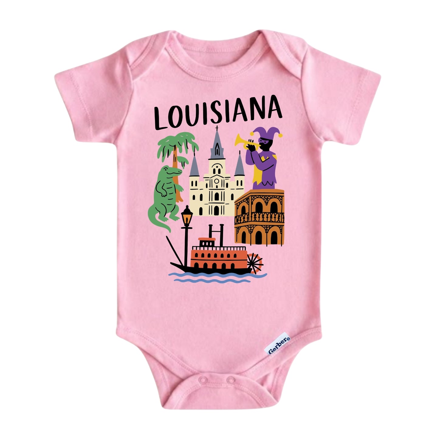 Louisiana Bayou Adventure Kids T-Shirt