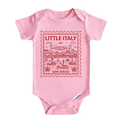 Little Italy San Diego Kids T-Shirt – Local City Gift for Boys and Girls