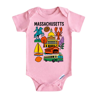 Massachusetts Bay State Kids T-Shirt