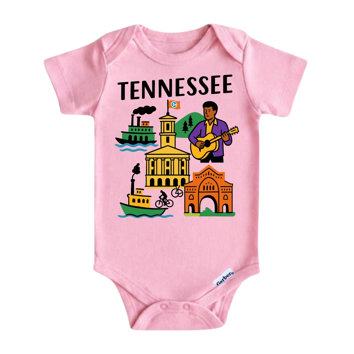 Tennessee Volunteer State Kids T-Shirt