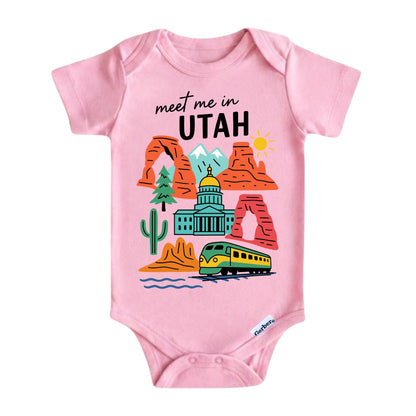 Utah Baby Onesie® - Kids Vacation T-Shirt
