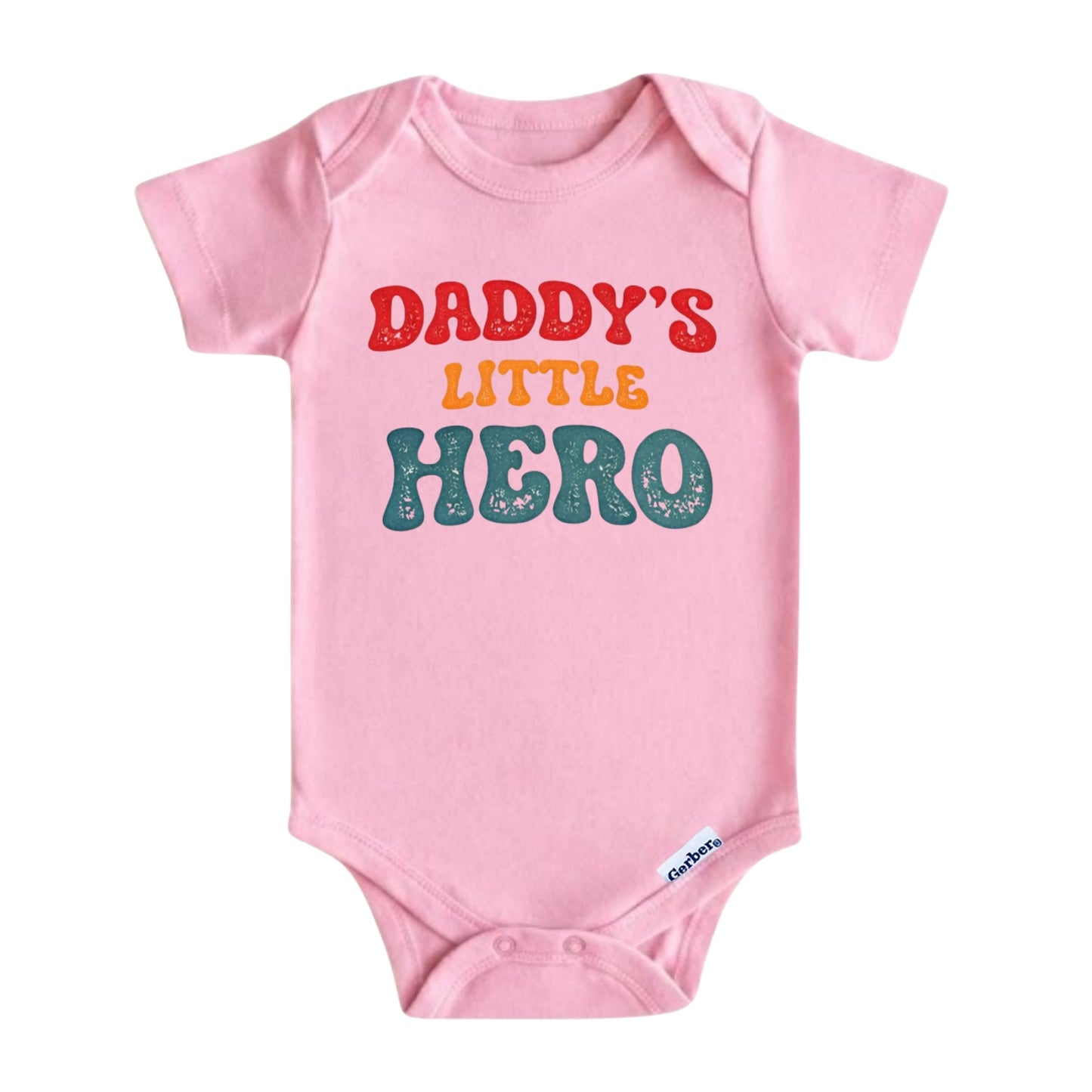 Daddy’s Little Hero Baby ONESIE ®, Baby Bodysuit for Boys Girls