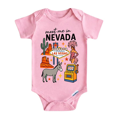 Nevada Baby Onesie® - Las Vegas Kids Vacation T-Shirt