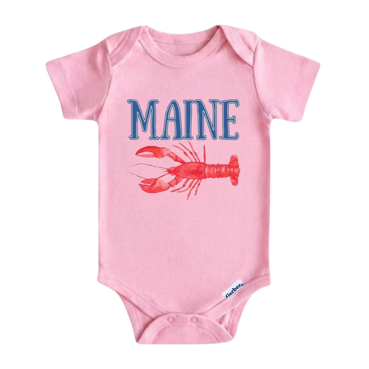 Maine Baby ONESIE ®, Baby Bodysuit for Boys Girls, Maine Newborn Gifts