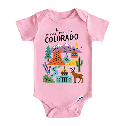 Colorado Baby Onesie ® - Denver Kids Vacation T-Shirt