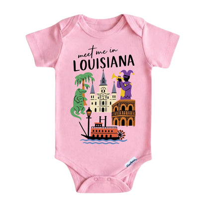 Louisiana Baby Onesie® - Kids Vacation T-Shirt