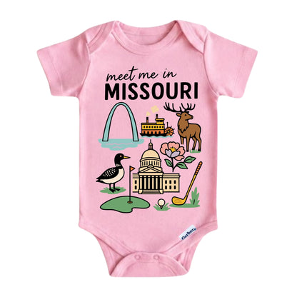 Missouri Baby Onesie® - Baby Bodysuit for Boys and Girls