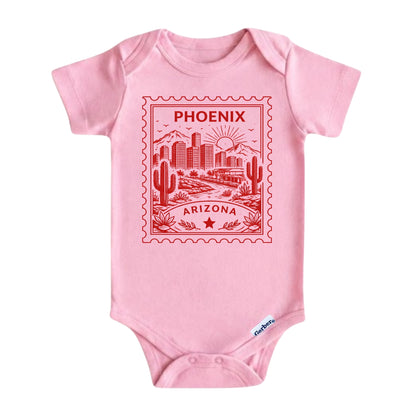 Phoenix Arizona Baby Vintage Postage Stamp ONESIE®
