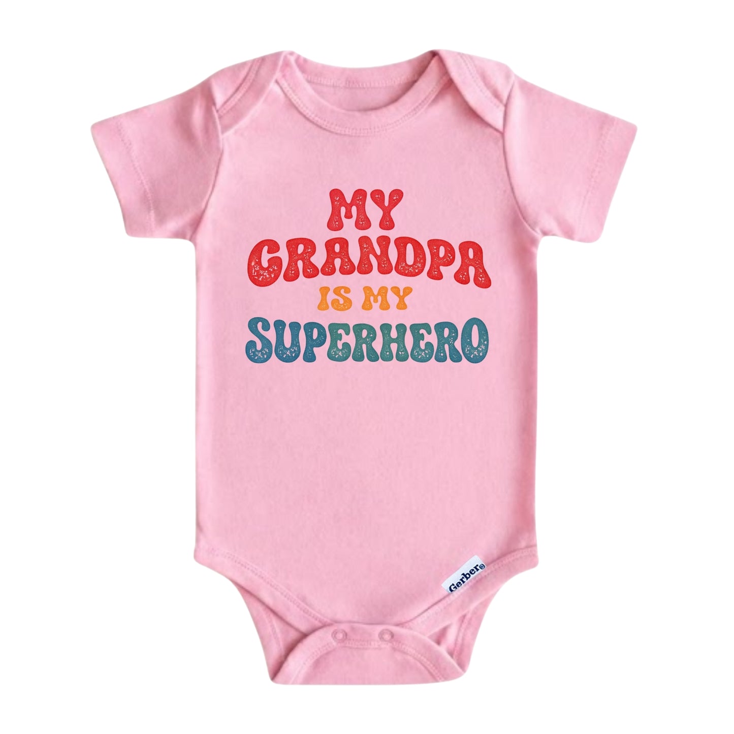My Grandpa Is My Superhero ONESIE ®, Baby Bodysuit for Boys Girls