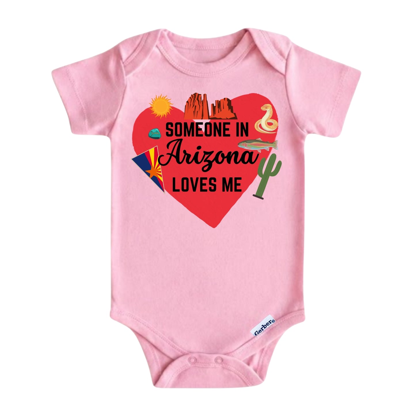 Someone in Arizona Loves Me Baby ONESIE®