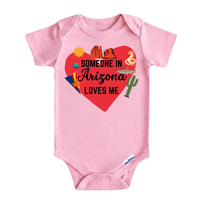 Someone in Arizona Loves Me Baby ONESIE®