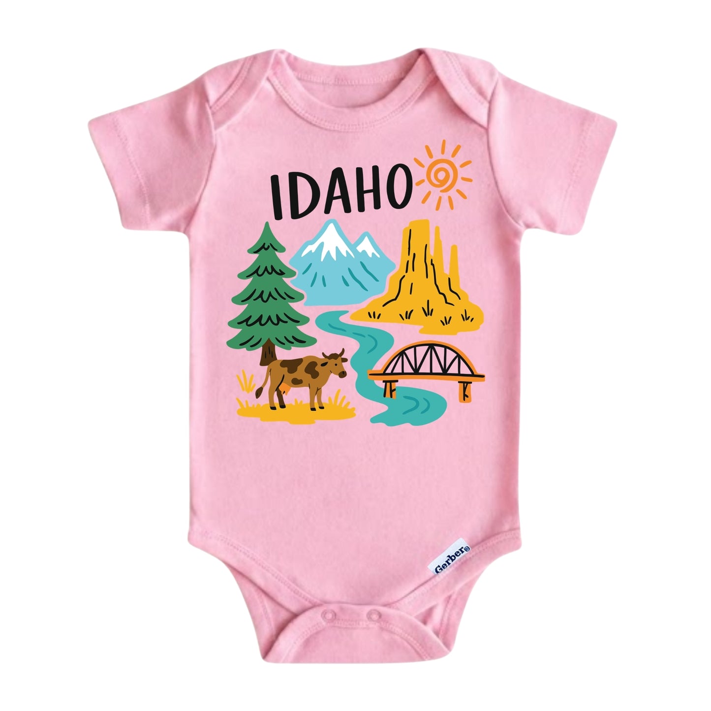 Idaho Adventure Kids T-Shirt